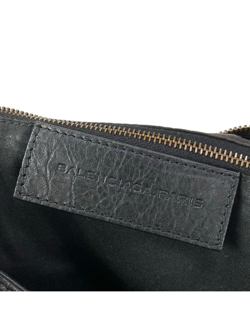 ★SOLD★ Balenciaga Handbag the Part Time Black 2-Way Shoulder Strap Removable - Picture 9 of 15